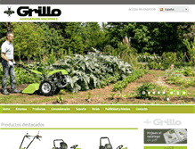 Tablet Screenshot of es.grillospa.it